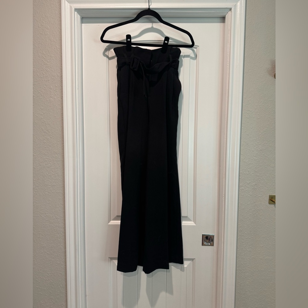 Express Black Trousers with Belt